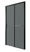 Душевая дверь Grossman Style 130x195 тонированное, черный матовый 100.K33.05.130.21.10