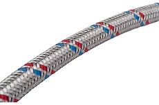 Подводка гибкая для воды с оплеткой из нержавеющей стали ELKA 1/2&quot; х 50 см в/в ИС.100911