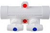 Коллектор PRO AQUA PP-R с 2 выходами, белый, ШК 25-20 PA6710208Pb