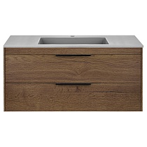 Тумба с раковиной Vincea Chiara 2D 100 см T.Oak