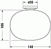 Мыльница подвесная Duravit Starck T 00993346 черный матовый