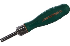 Трещоточная отверточная рукоятка с набором бит Jonnesway DR0107S