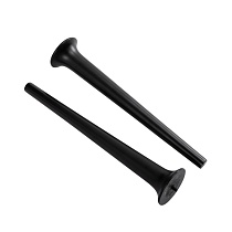 Ножки для шкафчика Cezares Idra 43 см, 2 шт. Nero opaco 40446