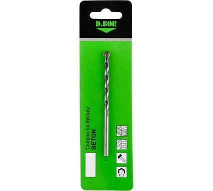 Сверло по бетону BETON 8x80/120 мм D.BOR D-DB-BET-08-120