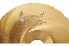 Диск HSS 125x1x22 мм, Z=160, DMOo5 material M2CO2 TIN Галифакс 2125001