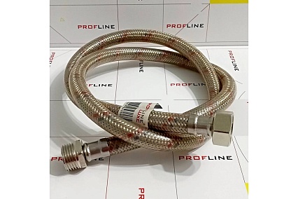 Подводка PROFLINE 120см нерж. ГШ с полимерным покрытием LUXE УТ-00011458