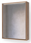 Зеркальный шкаф Raval Frame 60 см Fra.03.60/DT дуб трюфель