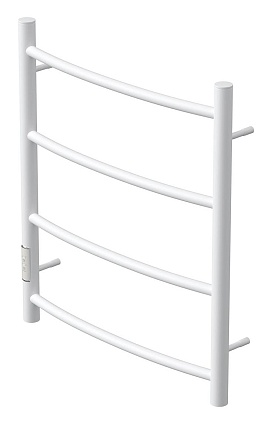 Полотенцесушитель электрический Point PN04756W П4 50x60 диммер слева, белый