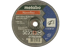 Круг обдирочный, универсальный Novoflex (230x6.0х22.2 мм, A30) Metabo 617023000