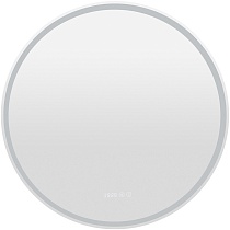 Зеркало Aquanet Оптима 80x80 см с подсветкой, антипар, часы 00304264