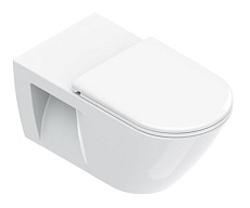 Подвесной унитаз Catalano Comfort 0911700001 безободковый, белый глянец