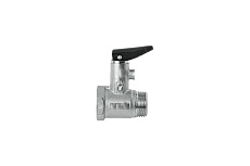 Предохранительный клапан MALGORANI c рычагом для бойлера, НВ, 1/2&quot;, никель U101