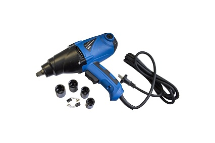 Ударный электрический гайковерт Rockforce 1/2" с комплектом головок RF-F-03071