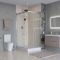 Душевой уголок BelBagno MARINO-2-AH-2-120/90-C-CR 120x90 прозрачный, хром