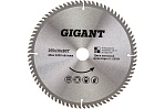 Пильный диск мультирез по алюминию, ламинату, пластику, ДСП 255x30 мм, 80 зубьев Gigant G-110934