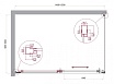 Душевой уголок BelBagno LUCE-AH-1-150/100-C-Cr 150x100 прозрачный, хром