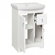 Мебель для ванной Руно Мерида 55 см, белый