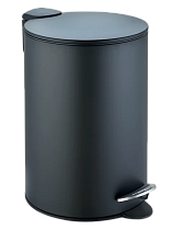 Ведро WeltWasser WW BETTA BL 12L черный матовый 10000013409