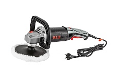 Полировочная шлифмашина P.I.T. 1.4 кВт, 600-3500 об/мин,180 мм, подош. унив., шерст. колпак., круг наждач. PPO180-C1