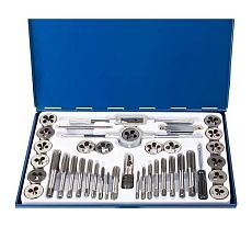 Набор метчиков и плашек VERTUL метрический 40 предметов VR41005