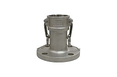 Камлок TITAN LOCK 1in типа FC, розетка с фланцем (нерж. 316) TL100FCSS