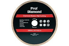 Диск алмазный сплошной Prof Diamond 200х2.2х7х25.4 мм S.E.B. 106AG-P20025KL