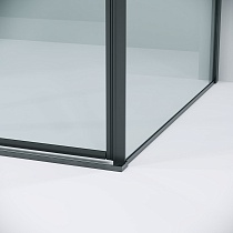 Душевой уголок Grossman Galaxy 120.K33.01.1490.42.00 140x90 прозрачный, графит сатин