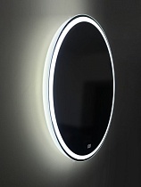 Зеркало BelBagno SPC-RNG-1000-LED-TCH-WARM 100x100 см антипар