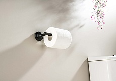 Держатель туалетной бумаги Aquatek Классик AQ4508MB черный матовый