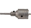 Коронка в сборе по бетону (60 мм; М22) Vertextools 222-0060
