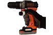 Ударная дрель-шуруповерт Black&Decker GoPak 12В USB BDCHD12S1