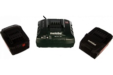 Аккумуляторы 2 шт. (4 А*ч; 18 В; Li-Ion) и ЗУ ASC 30-36 Basic-Set Metabo 685050000