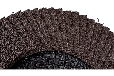 Круг лепестковый торцевой КЛТ2, 125x22.23 мм, P40, по металлу и дереву Abraflex FLDH10D125P40