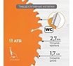 Диск пильный универсальный 250 мм (9 7/8”), Z48, посадка 30+25.4/20/16 мм RAGE By VIRA 594237