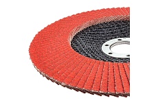 Круг лепестковый керамический торцевой 150x22.2 мм, P120 Rockforce RF-FD6120Q(52010)