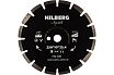 Диск алмазный отрезной по асфальту Hard Materials Лазер (250x25.4 мм) Hilberg HM306