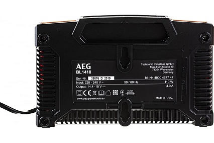 Бесщеточная угловая шлифмашина AEG BEWS 18-115BL LI-502C 4935464418