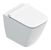 Приставной унитаз Catalano Green 0412350001 безободковый, белый глянец