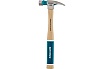 Молоток-гвоздодер Gross American hickory 280г, угол 75, магнит, обрезиненная рукоятка 10417