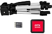 Лазерный уровень MTX xqb green pro set, 20 м, зеленый луч, батарейки, штатив 350195