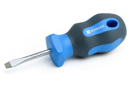 Короткая шлицевая отвертка Norgau 4х38 мм тип N152 062009240