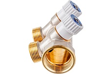 Распределительный коллектор STOUT 1, 2 отвода 3/4ЕК SMB 6851 013402 RG008S37S7JS9T