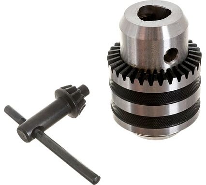 Патрон сверлильный с ключом В18/3-16 AURA TOOLS 11031618