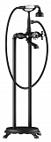 Напольный смеситель Timo Nelson 1900/03Y-CR с душем, черный матовый