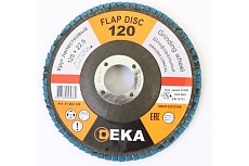 Круг лепестковый шлифовальный Inox 125 мм, P=120 EKA 51 464 120