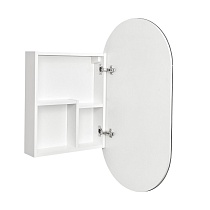 Зеркальный шкаф Акватон Оливия 50 см белый, 1A254502OL010