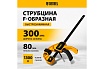 Струбцина f-образная быстрозажимная Denzel 300x80 мм, усиленный нейлоновый корпус 20506