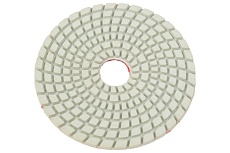 Алмазный гибкий шлифовальный круг (черепашка), 100 мм, Р400, мокрый KRUGO PPW040400