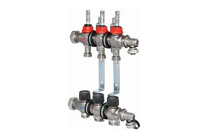 Распределительный коллектор Oventrop 1", Multidis SF 3 1404353