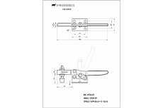 Механический зажим HS CLAMP HS-203-FSS